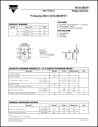 Click here to download SI1413EDH_08 Datasheet
