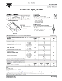Click here to download SI5476DU-T1-GE3 Datasheet