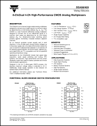 Click here to download DG409DY-T1-E3 Datasheet