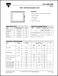 Click here to download LCD-160G128B Datasheet