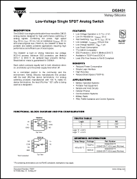 Click here to download DG9431DY-T1-E3 Datasheet
