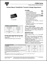Click here to download P4SMA400A Datasheet