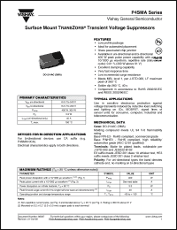 Click here to download P4SMA480A Datasheet