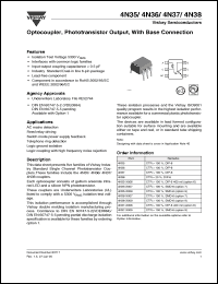 Click here to download 4N37-X006 Datasheet