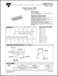 Click here to download T14L10104E3 Datasheet