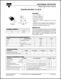 Click here to download 43CTQ080G Datasheet