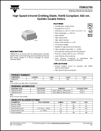 Click here to download VSMG2700-GS08 Datasheet