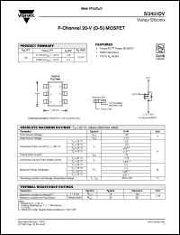 Click here to download SI3451DV-T1-E3 Datasheet