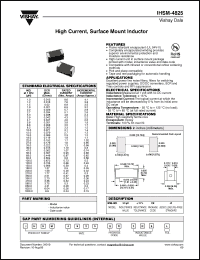 Click here to download IHSM-4825_06 Datasheet