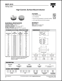 Click here to download IDCP1813ER100M Datasheet