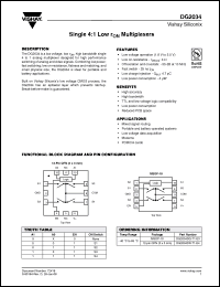 Click here to download DG2034DN-T1-E4 Datasheet