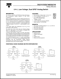 Click here to download DG2748DN-T1-E4 Datasheet