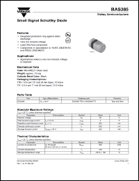 Click here to download BAS385-TR3 Datasheet