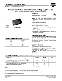 Click here to download TPSMA6.8AHE361T Datasheet