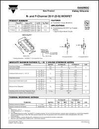 Click here to download SI5509DC_08 Datasheet