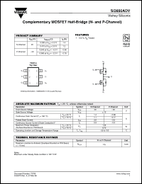 Click here to download SI3850ADV-T1-E3 Datasheet