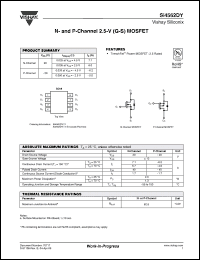 Click here to download SI4562DY_06 Datasheet