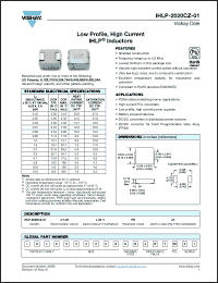 Click here to download IHLP-2020CZ-01 Datasheet