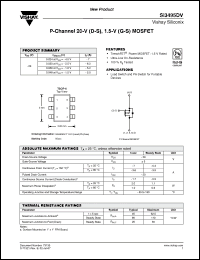 Click here to download SI3495DV Datasheet