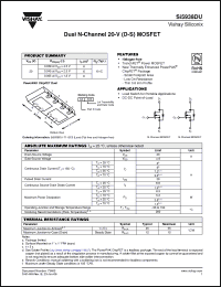 Click here to download SI5938DU Datasheet