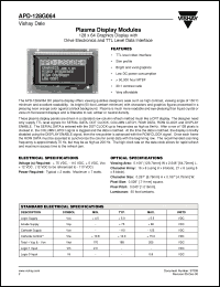 Click here to download APD-128G064_07 Datasheet