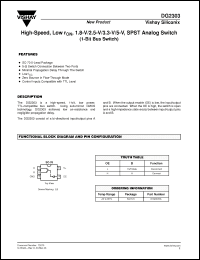 Click here to download DG2303DL Datasheet