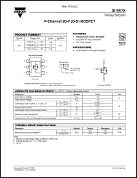 Click here to download SI1067X-T1-GE3 Datasheet