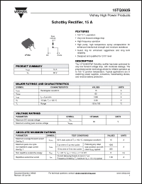 Click here to download 15TQ060STRR Datasheet