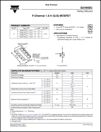 Click here to download SI5499DC-T1-E3 Datasheet