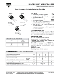 Click here to download SBL1630CT_08 Datasheet