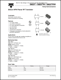 Click here to download S822T_08 Datasheet