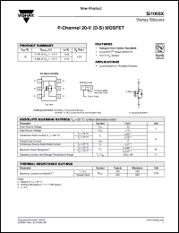 Click here to download SI1069X-T1-E3 Datasheet