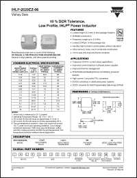 Click here to download IHLP-2525CZ-06 Datasheet