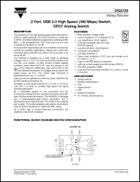 Click here to download DG2720 Datasheet