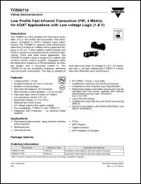Click here to download TFBS6712 Datasheet