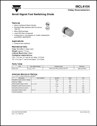 Click here to download MCL4154-TR3 Datasheet