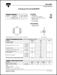 Click here to download SI4172DY Datasheet