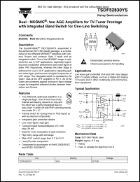 Click here to download TSDF52830YS_08 Datasheet