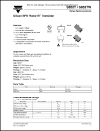 Click here to download S852T_08 Datasheet