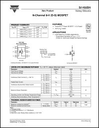 Click here to download SI1450DH-T1-E3 Datasheet