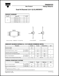 Click here to download SI6926ADQ_05 Datasheet