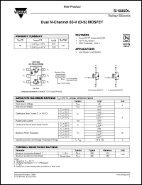 Click here to download SI1926DL-T1-E3 Datasheet