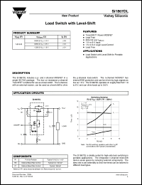 Click here to download SI1867DL Datasheet