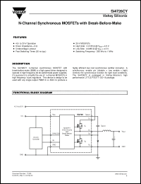 Click here to download SI4726CY Datasheet