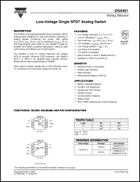 Click here to download DG9461DV-T1-E3 Datasheet