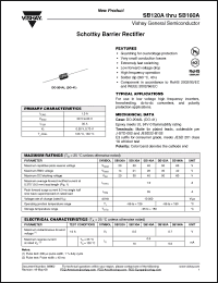 Click here to download SB130A Datasheet