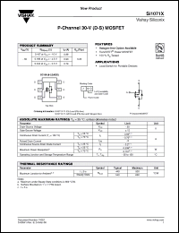 Click here to download SI1071X Datasheet