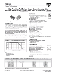Click here to download VCS1625 Datasheet