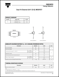 Click here to download SI6956DQ Datasheet