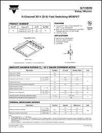 Click here to download SI7108DN Datasheet